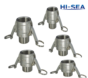 Camlock coupling B type