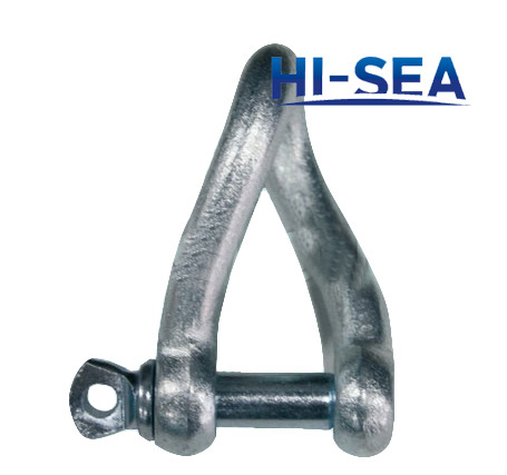 Carbon Steel Twist Shackle 