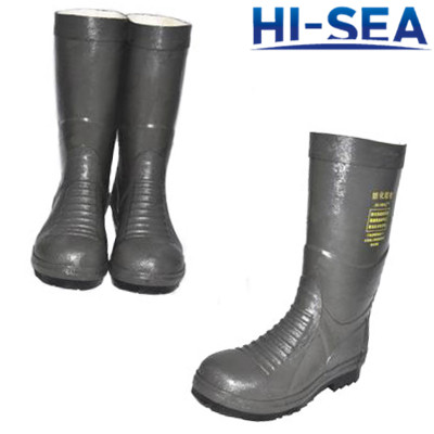 Chemical Protective PVC Fire Safety Boots