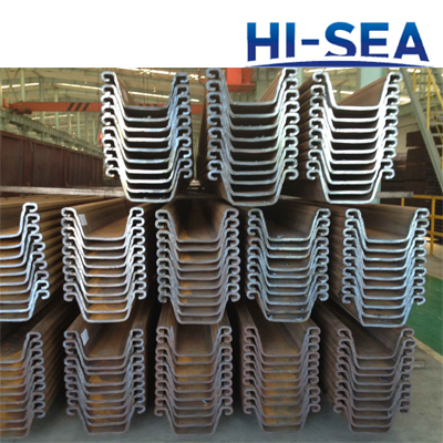 400*180mm Cold Formed Steel Sheet Pile