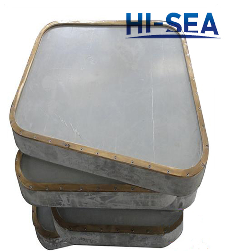 Marine Copper Fixed Rectangular Window