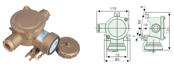 Marine Brass Plug and Socket