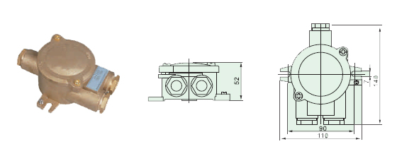 Marine Brass Junction Box