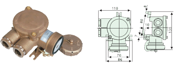 Marine Brass Plug and Socket
