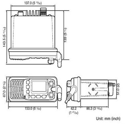 VHF Marine Transceiver