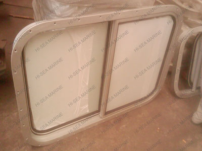 Ship Aluminum Weather-tight Double Sliding Window