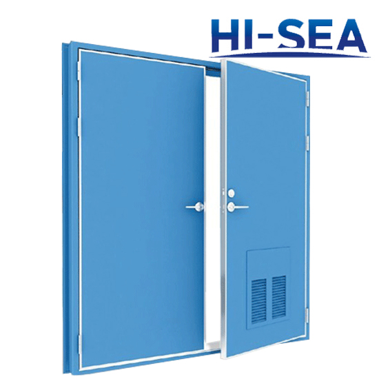 Double-Leaf Fire Door