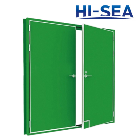Double-Leaf Fire Door