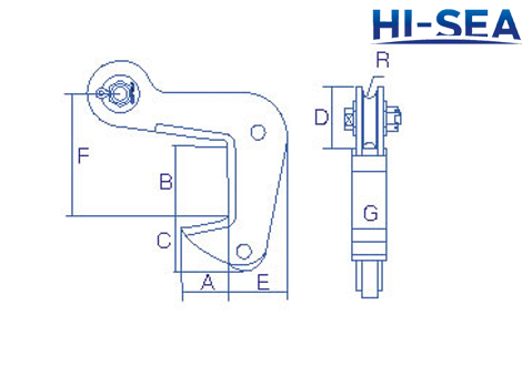 Double Steel Plate Lifting Clamp