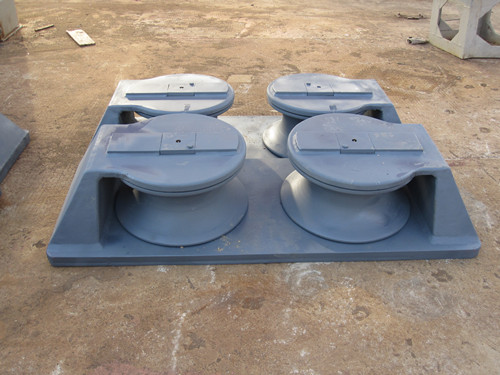 Double Cast Roller Chock