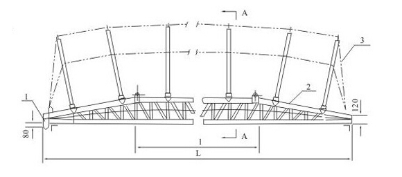 Bend Type Aluminum Ship Gangway
