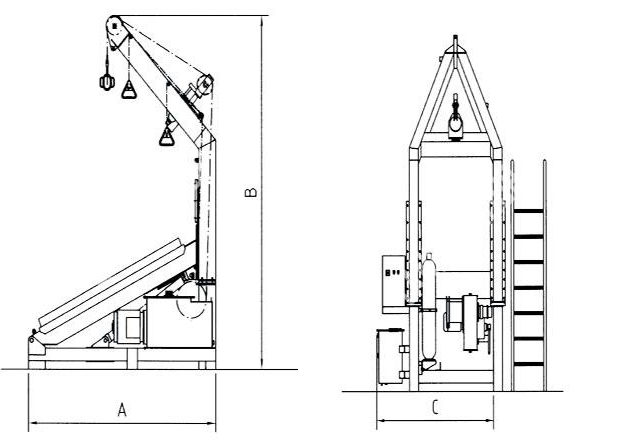 Fast Rescue Boat Launching Appliance Davit