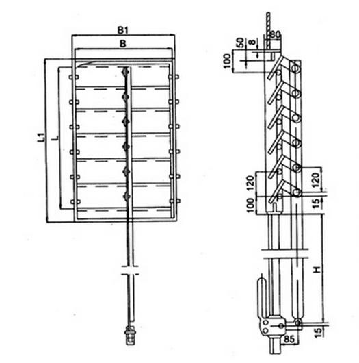 Marine Funnel Closeable Shutter