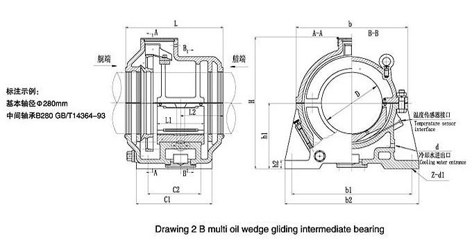 GB/T14364-2008 Marine Shafting Gliding Intermediate Bearing 