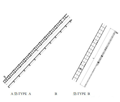Ship Aluminum Telescopic Ladder