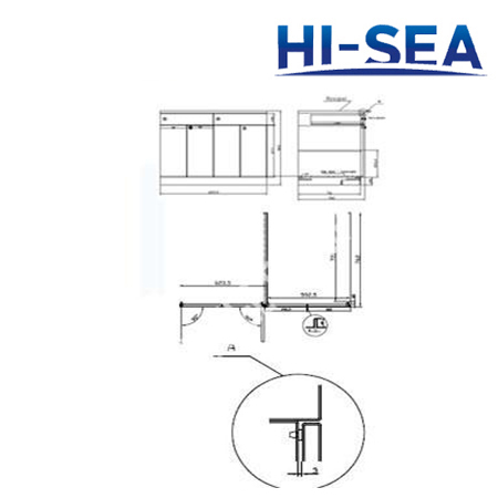 Steel Marine Sideboard