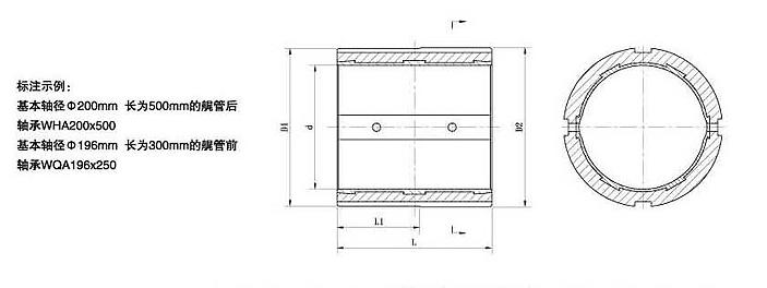 Stern Tube White Metal Bearing