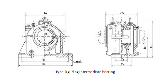 JT/T259 Inland Water Vessel Shafting Intermediate Bearing