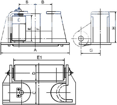Deck End Roller JIS F-2020