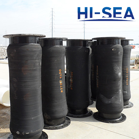 Dredging Rubber Tube with Flange