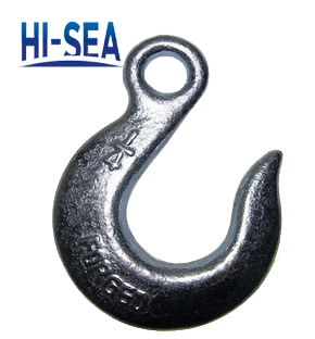 Drop Forged Carbon Steel Eye Slip Hook H324