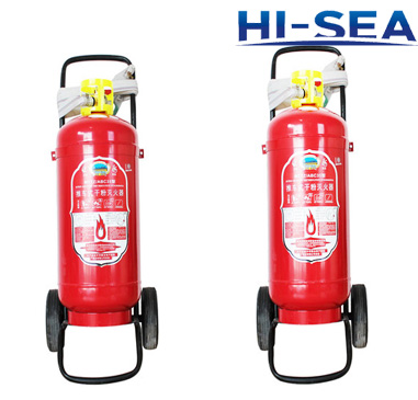 Dry powder wheeled fire extinguisher MFZ25