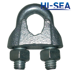 Electric Galvanized DIN741 Wire Rope Clip