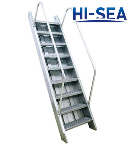 Marine Engine Room Inclined Ladder