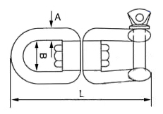 European Type Eye and Jaw Swivel 