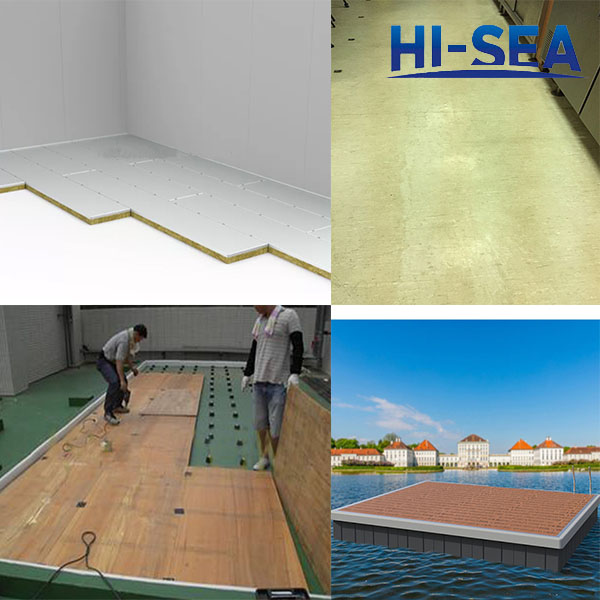Floating Floor for Ship Use