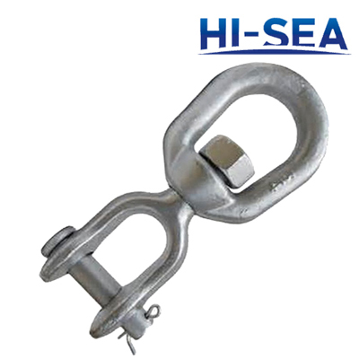 G403 Hot Dip Galvanized Jaw End Swivel