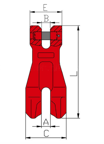 G80 Clevis Chain Clutch
