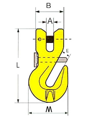G80 Clevis Grab Hook