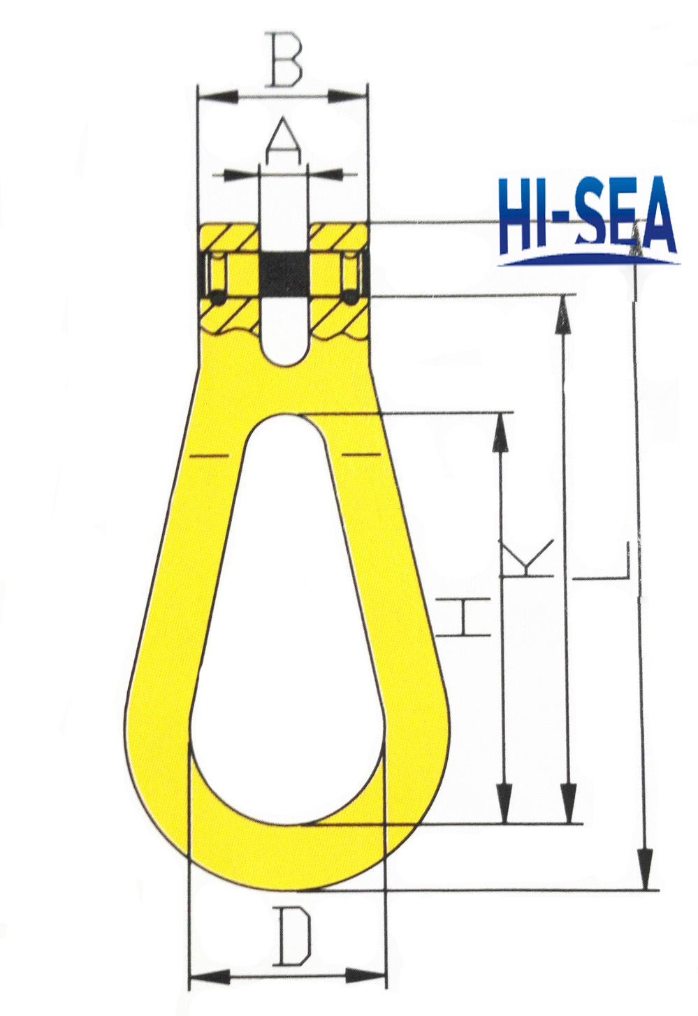 G80 Clevis Reeving Link
