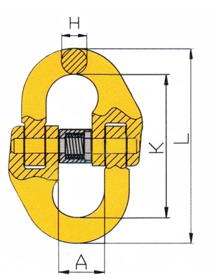 G80 European Type Connecting Link