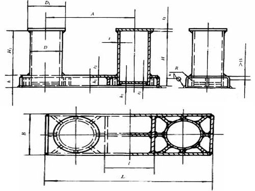 GB T554-96 Type A Bollard 