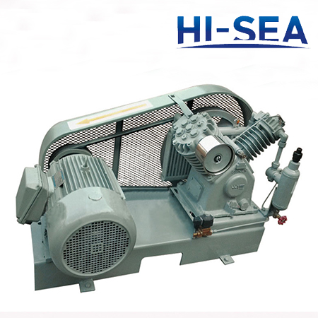Belt Type Marine Medium Pressure Air Cooling Air Compressor H-6S H-8S