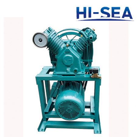 Belt Type Marine Medium Pressure Air Cooling Air Compressor H-6S H-8S