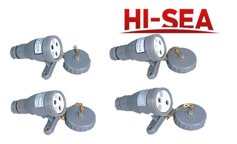 Marine Nylon Water-tight Plug,Socket and Socket with Switch