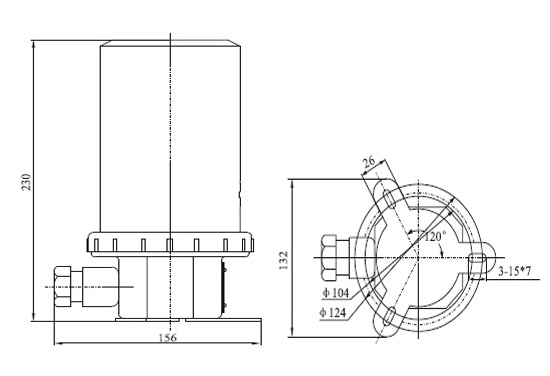 Panama Canal Steering Light