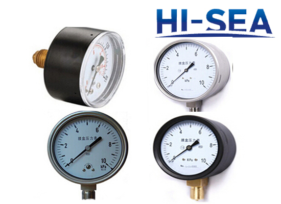 Pressure Gauge Used for Fire Fighting