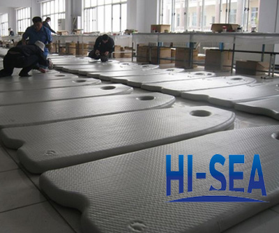 Inflatable sport boat with VIB floor