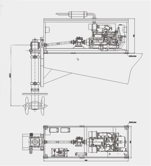 Deck Combination Azimuth Thruster