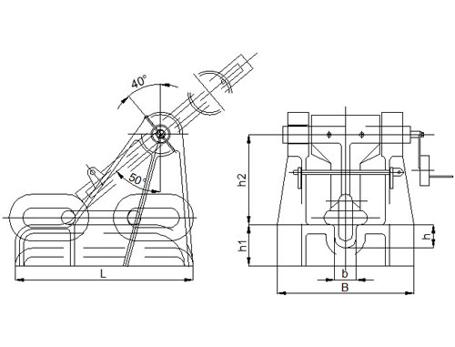 JIS F2031 Pawl Type Chain Cable Stopper