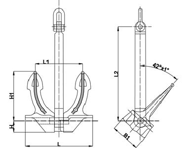 JIS STCOKLESS ANCHOR