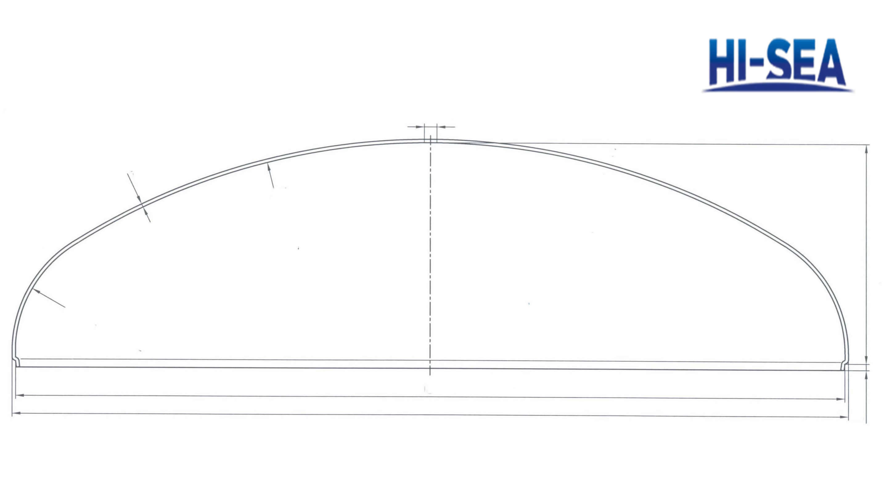 Joggled Elliptical Head