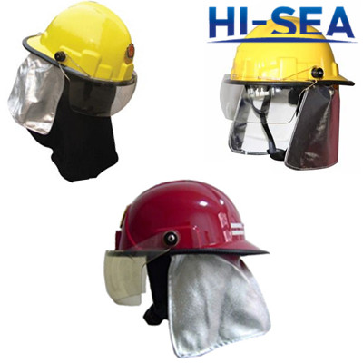 Korea Type Plastic Fire Helmet