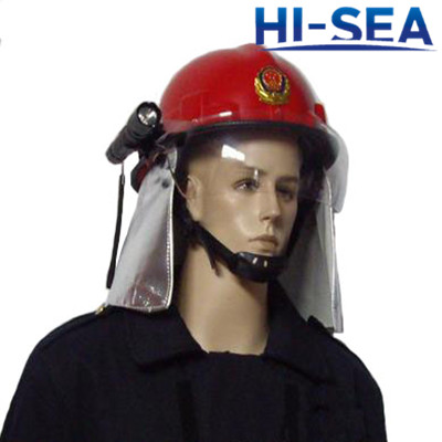 Korea Type Plastic Fire Helmet