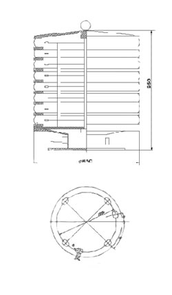 LED Navigation Mark Light