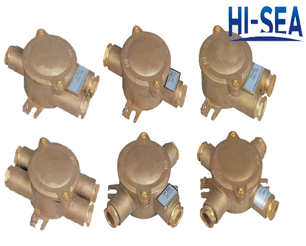Marine Brass Junction Box